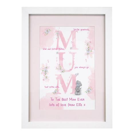 Personalised Me to You MUM A4 Framed Print £19.99